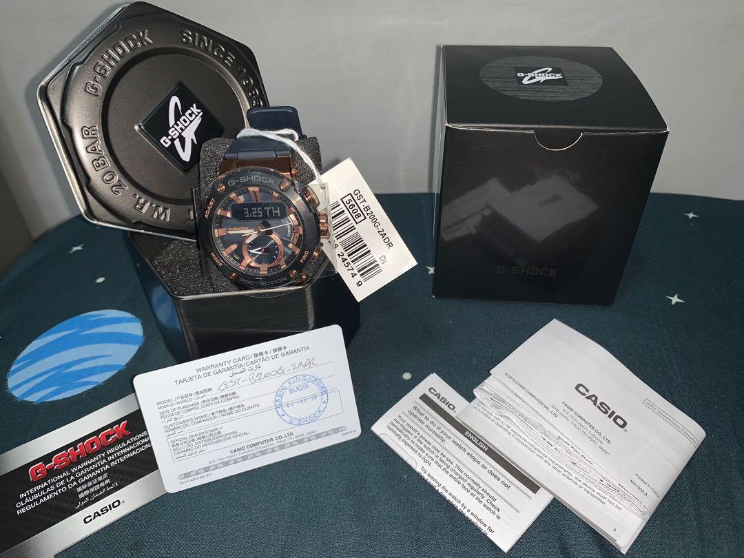 g shock gst b200g 2a