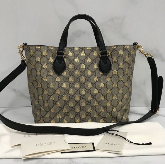 gucci bee tote
