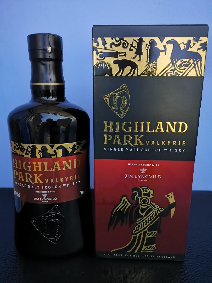 Highland Park Valkyrie 高原騎士女武神valkyrie單一純麥威士忌700ml 嘢食 嘢飲 酒精飲料 Carousell