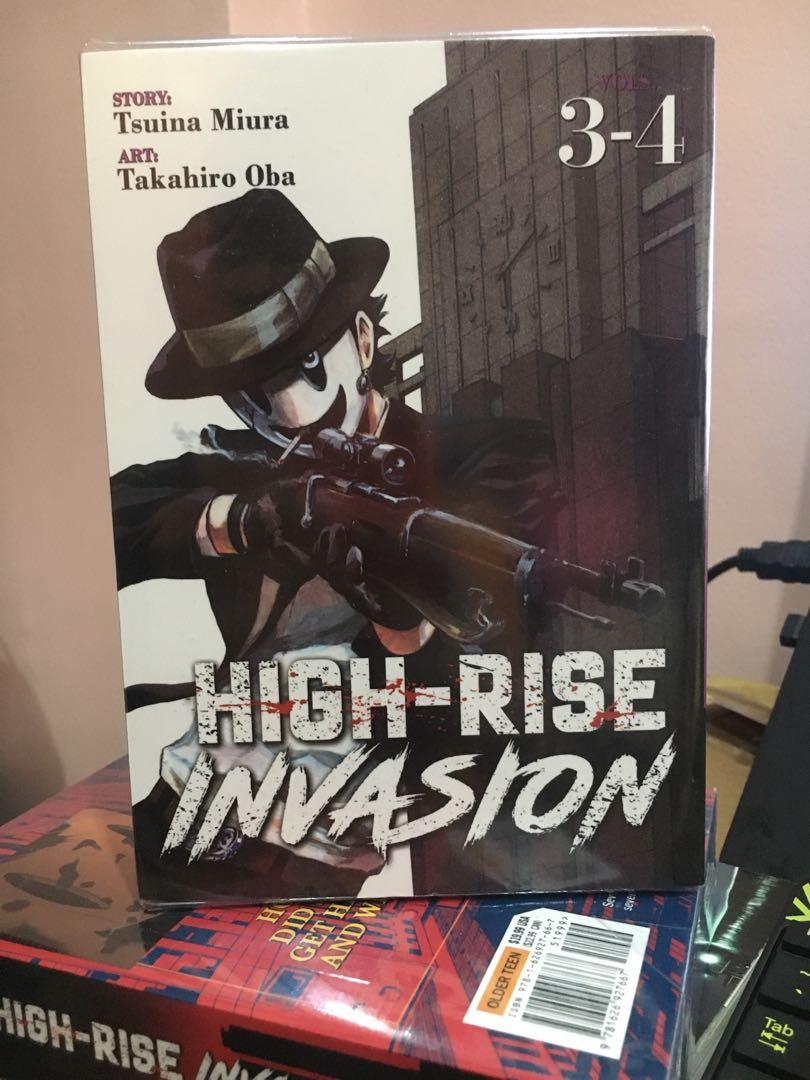 High Rise Invasion Manga Vol 1 2 And Vol 3 4 Hobbies And Toys Books