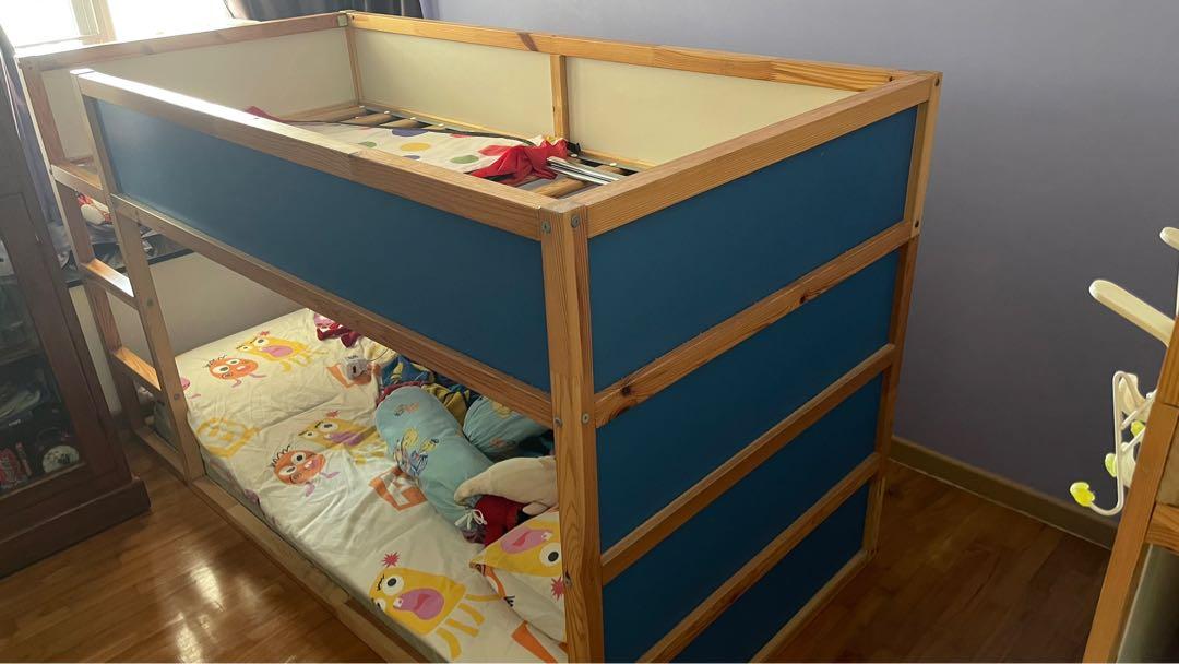 IKEA double deck Bed, Furniture & Home Living, Furniture, Bed Frames
