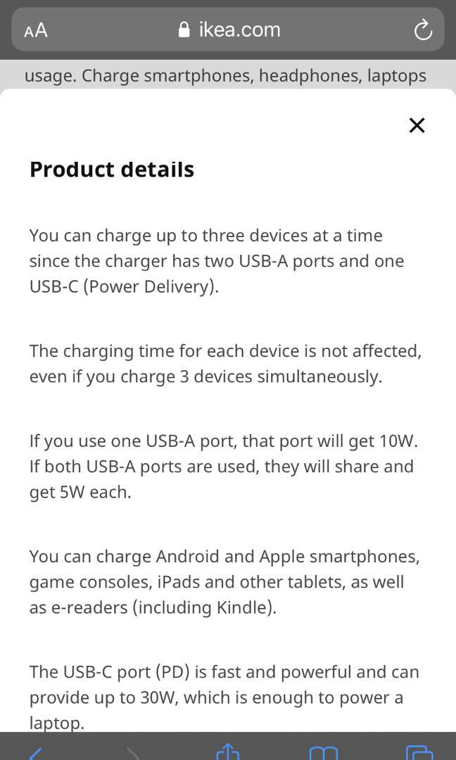 IKEA Powerbank ASKSTORM, Mobile Phones & Gadgets, Mobile & Gadget