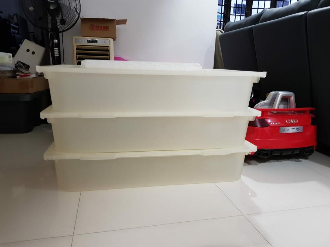 Ikea Storage Containers Drawers, Furniture, Shelves & Drawers on Carousell