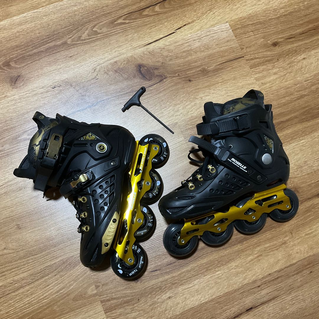 Roselle deals inline skates