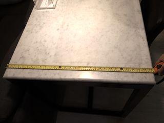 Italian Marble Dining Table (Semi-Bar height)