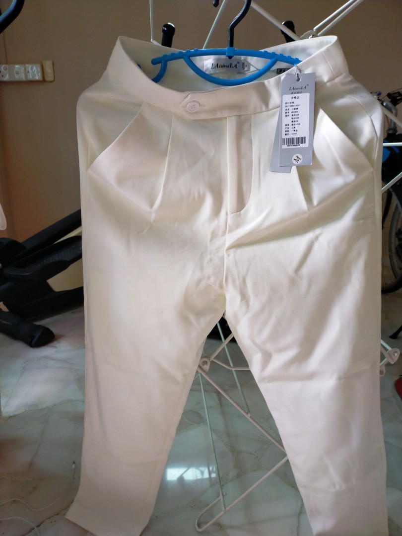 unworn, Ivory colour casual/office 3/4 