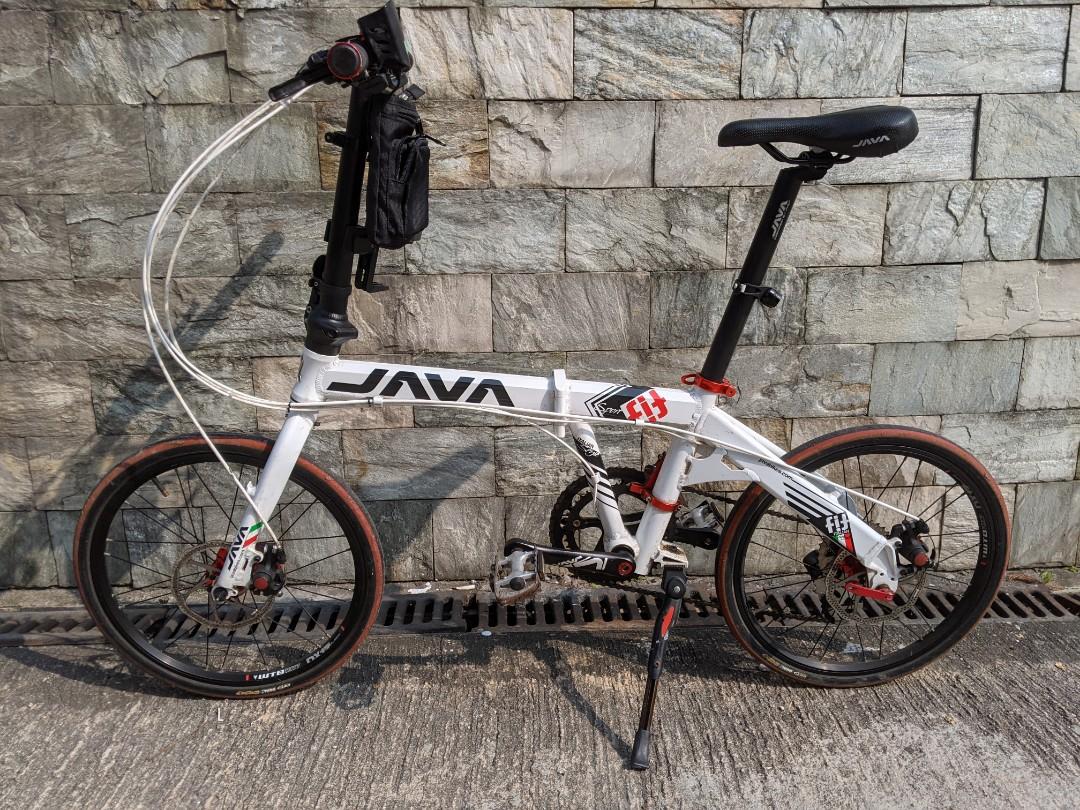 Java Fit 摺車 （分類：單車）位於 Hong Kong。 由 brucelyk 提交（商品編號 1077768721，圖片 1）。簡介： 全原裝新舊如圖 16波、碟煞 大埔交收。