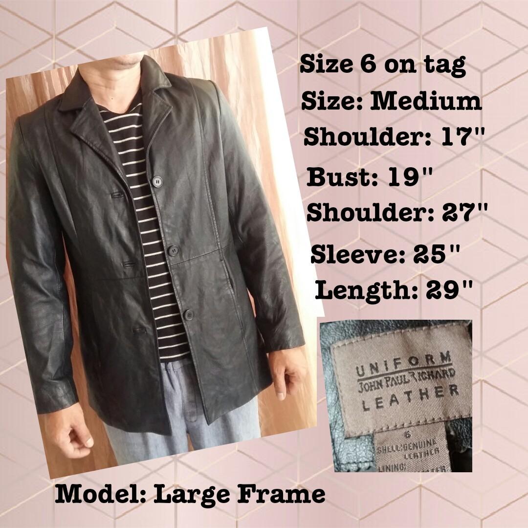 John paul richard leather jacket new arrivals