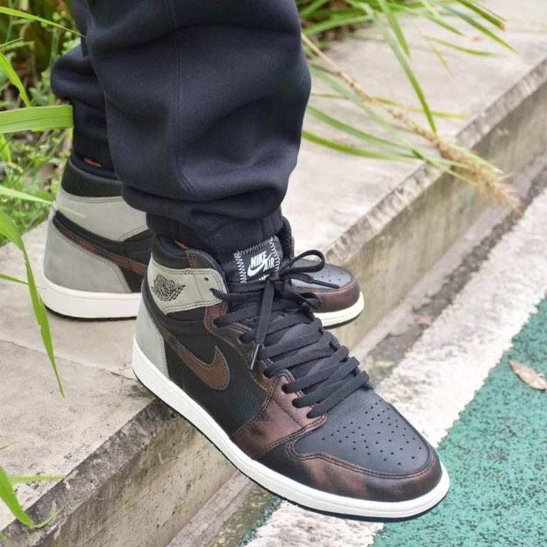 jordan 1 patina on feet