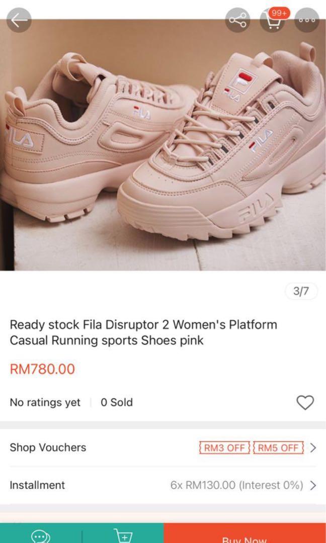 Kasut shop fila original