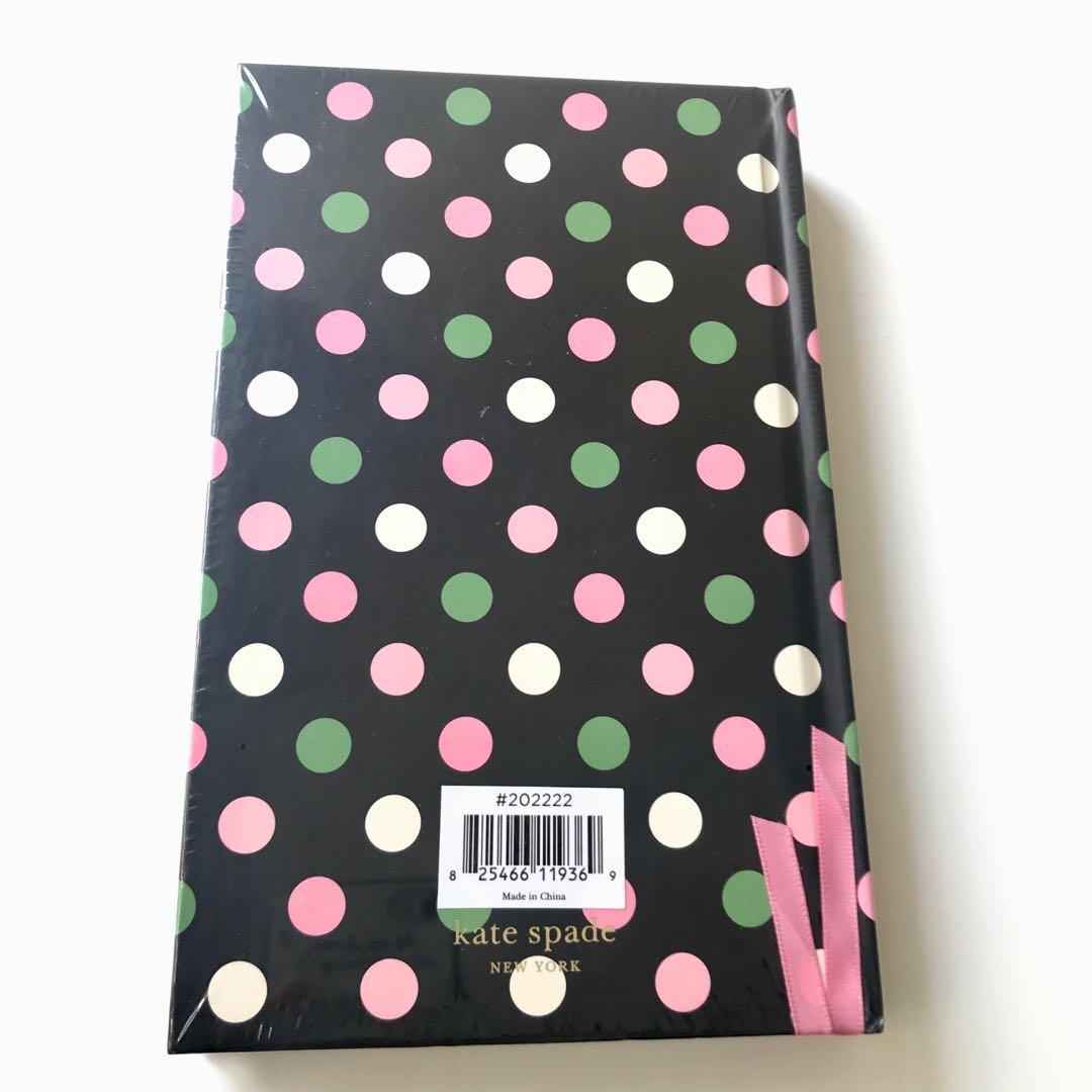 新】Kate Spade ♠️ Journal Set 圓點筆記簿/文本套裝(1套2本), 興趣及遊戲, 手作＆自家設計, 文具- Carousell