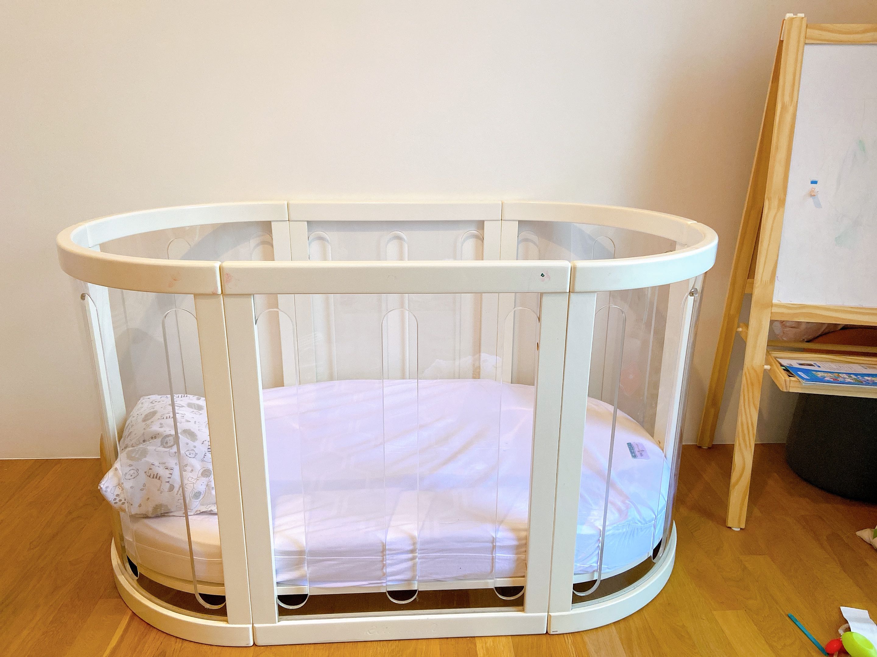 kaylula sova clear cot