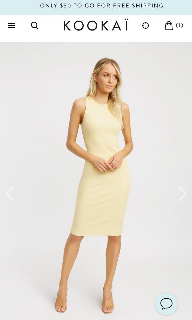 kookai becca dress