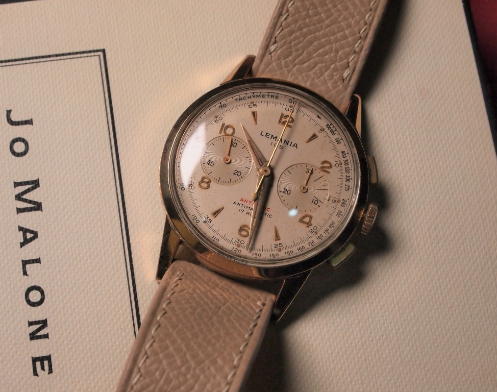 Lemania 105 chronograph hot sale