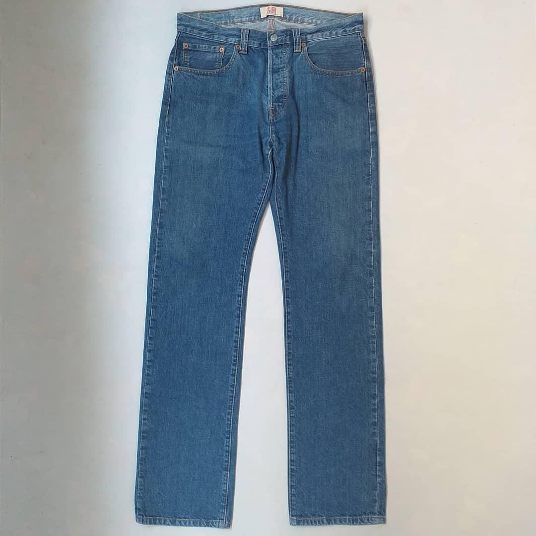 Levi's 501 jeans, Fesyen Pria, Pakaian 