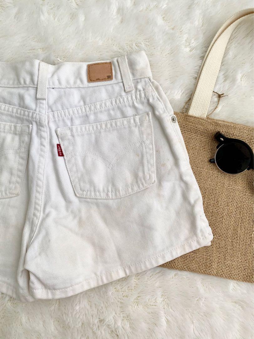 Levis white short pants celana pendek 