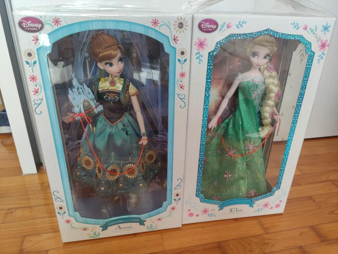 Limited edition Disney frozen fever dolls, Hobbies & Toys, Toys