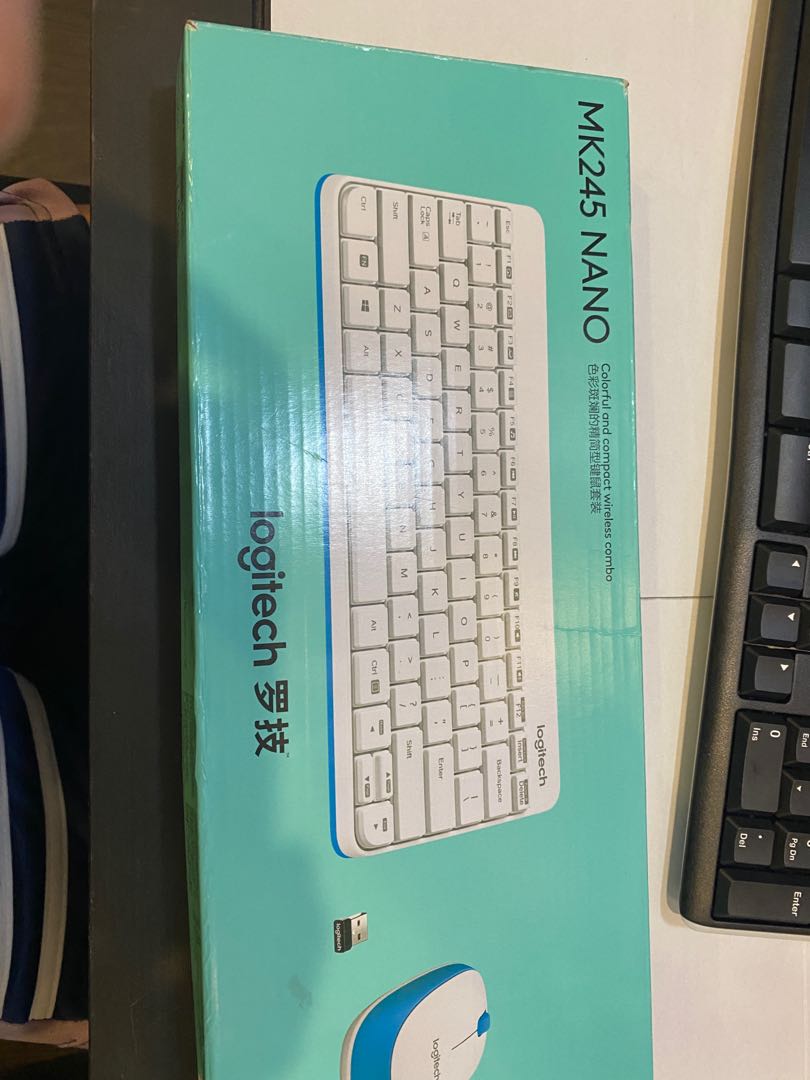 Logitech MK245 NANO wireless keyboard, Computers & Tech, Parts ...