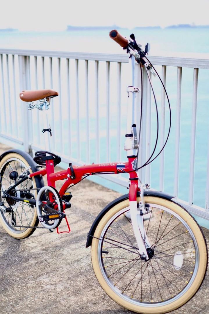 London taxi folding deals bike 20 6s