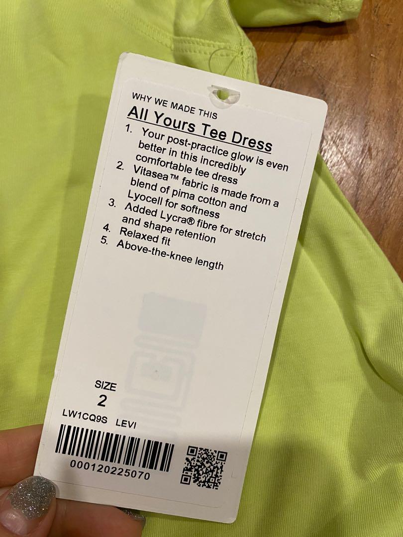 all yours tee dress