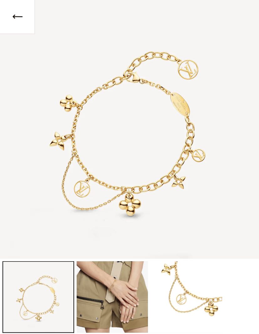 Authentic LOUIS VUITTON Blooming Supple Bracelet, Luxury, Accessories on  Carousell