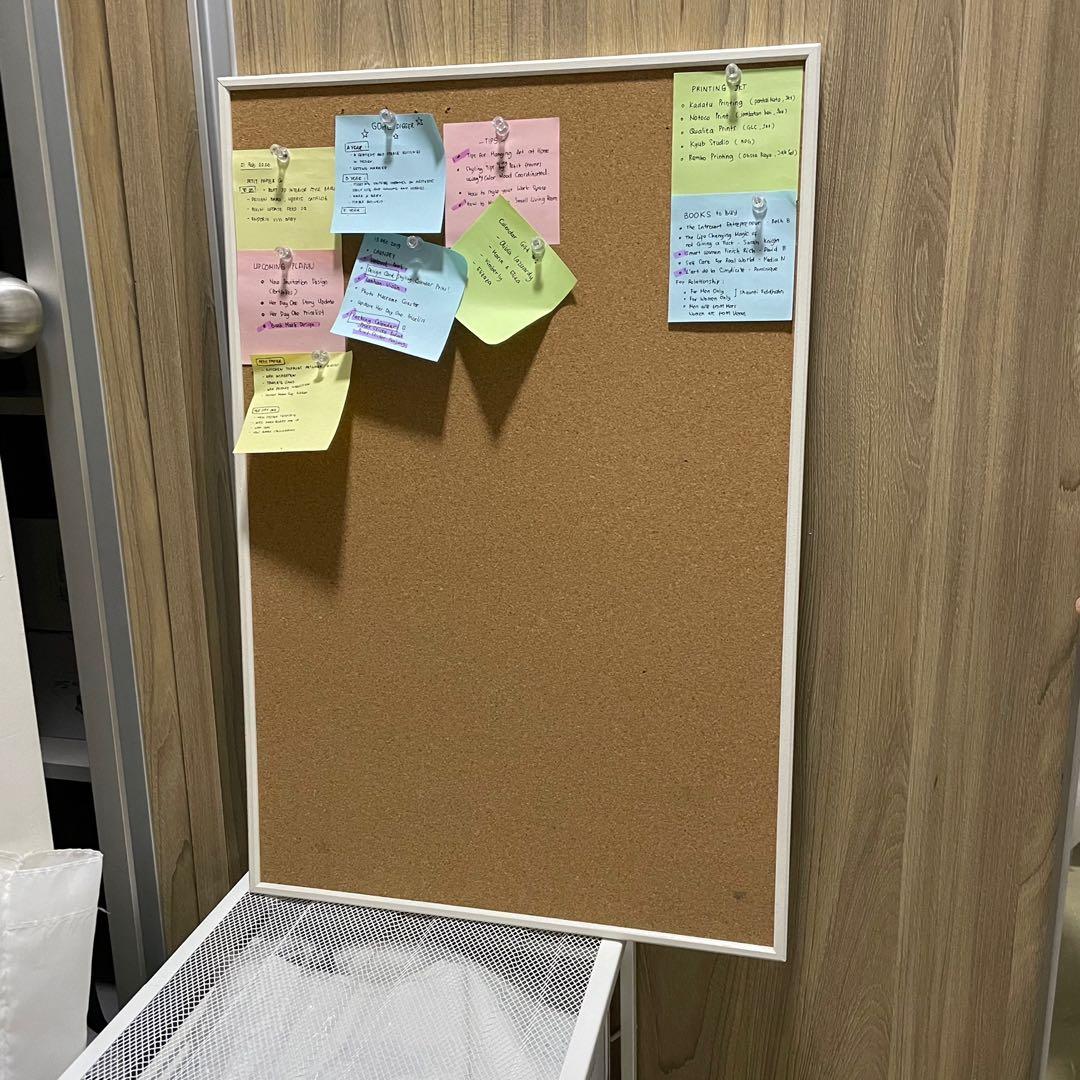 Memo board ikea papan wall grid ace informa home decor meja belajar