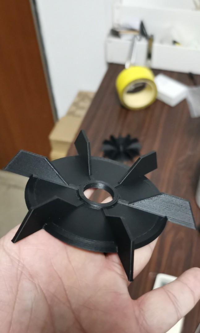 Motor / Compressor Fan Blade Sizes (3" 4" 5" 6" Custom Size), Furniture & Home Living, Home