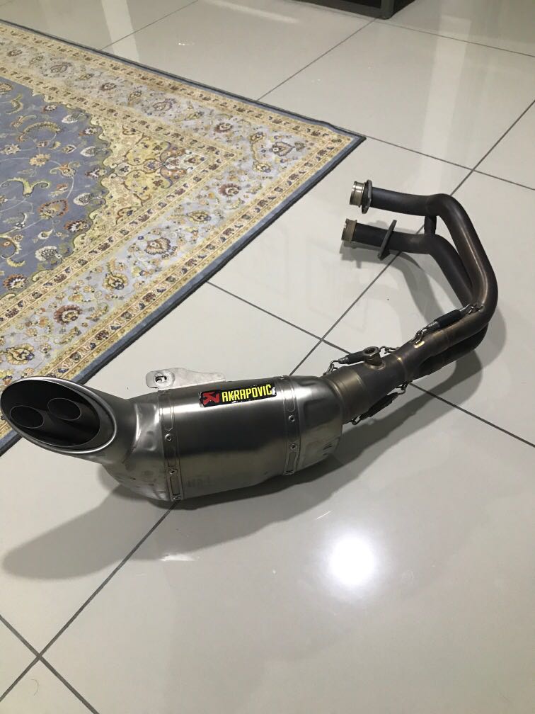Mt 07 discount full akrapovic