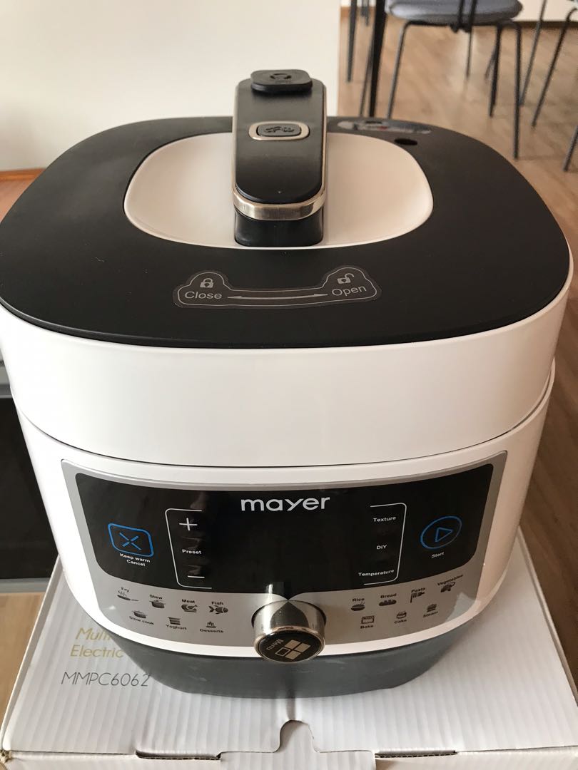 Mayer Multi Funtional Electric Pressure Cooker MMPC 6062 TV Home Appliances Kitchen Appliances Cookers on Carousell