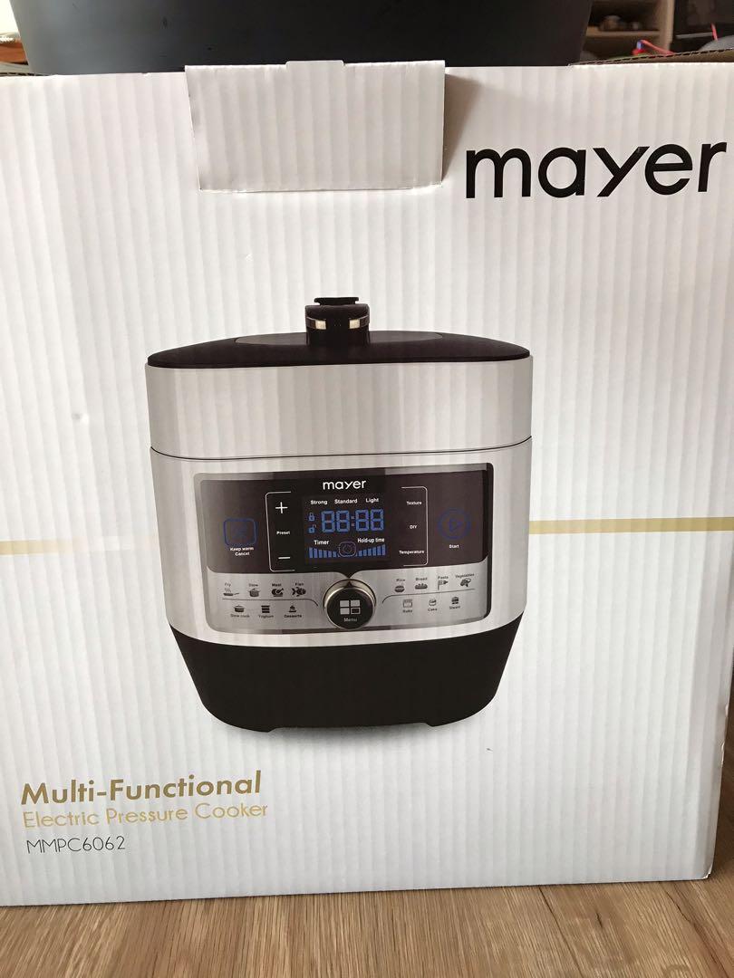 Mayer Multi Funtional Electric Pressure Cooker MMPC 6062 TV Home Appliances Kitchen Appliances Cookers on Carousell
