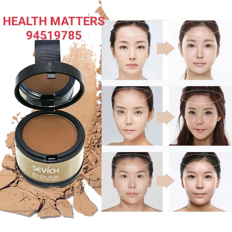 ♥️INSTANT FULL HAIR: SEVICH 4g hair shadow powder natural hair concealer.  EXCELLENT for extending/modifying