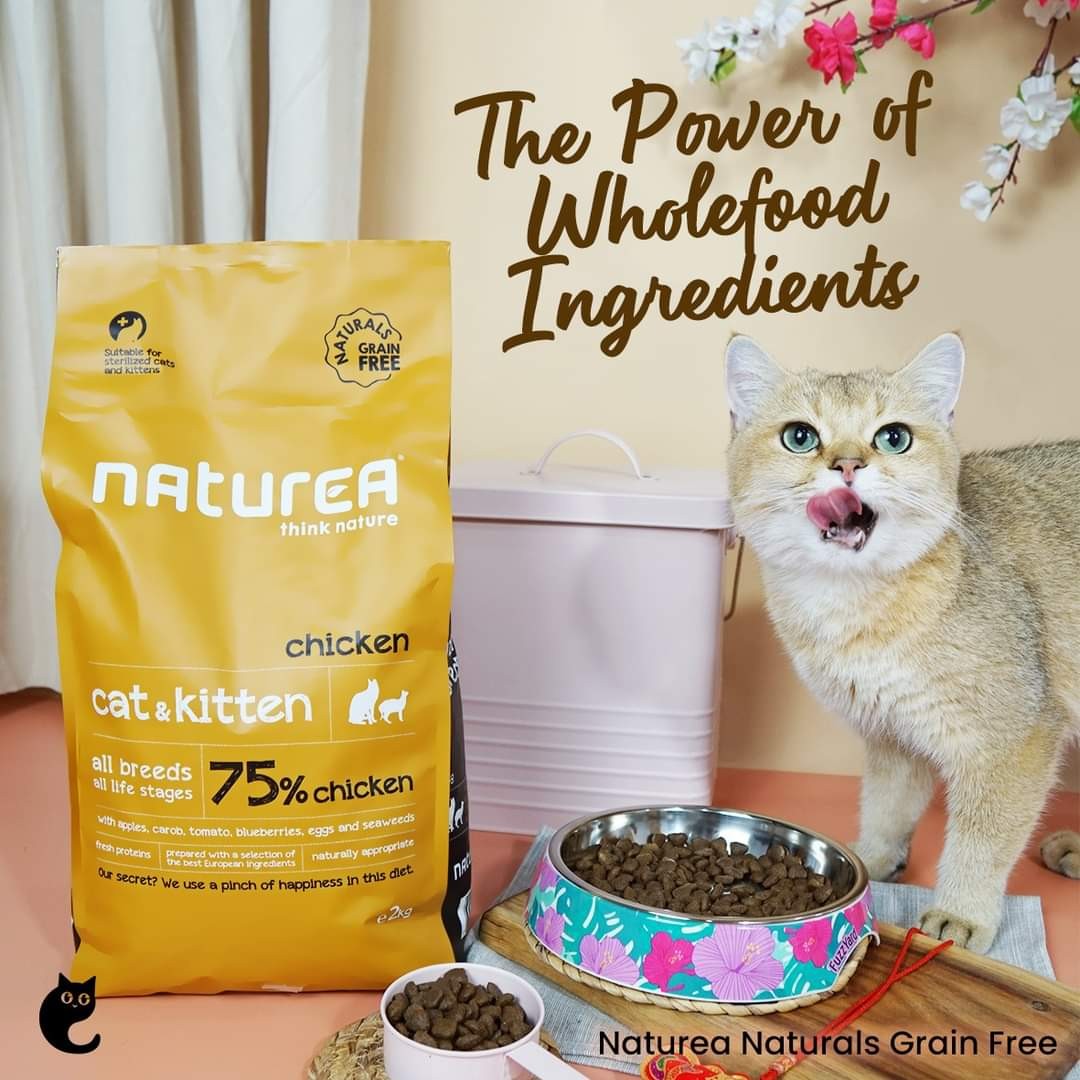 Naturea Grain Free Chicken For Cats And Kittens 2kg 33 15 7kg 102 40 Pet Supplies Pet Food On Carousell