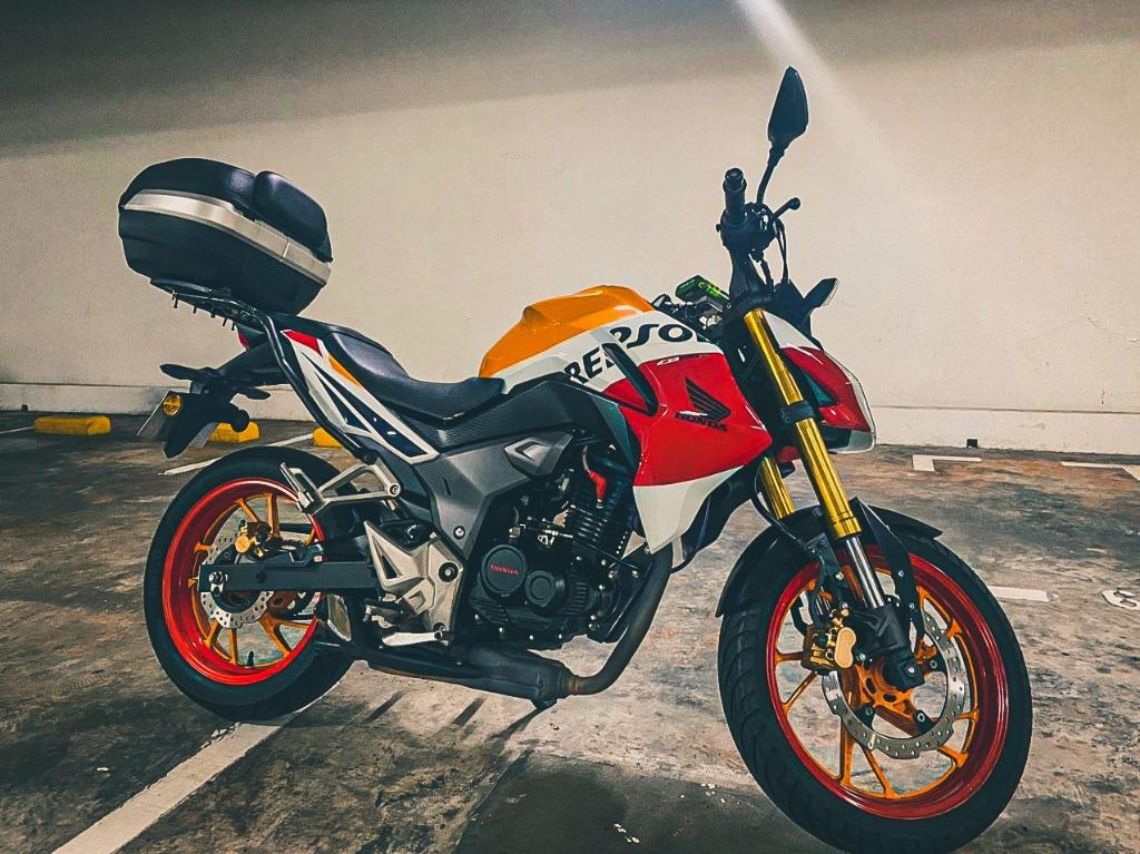 New Honda Cb190r Rental Class 2b Street Bike Fast Processing Motorcycles Motorcycle Rental On Carousell