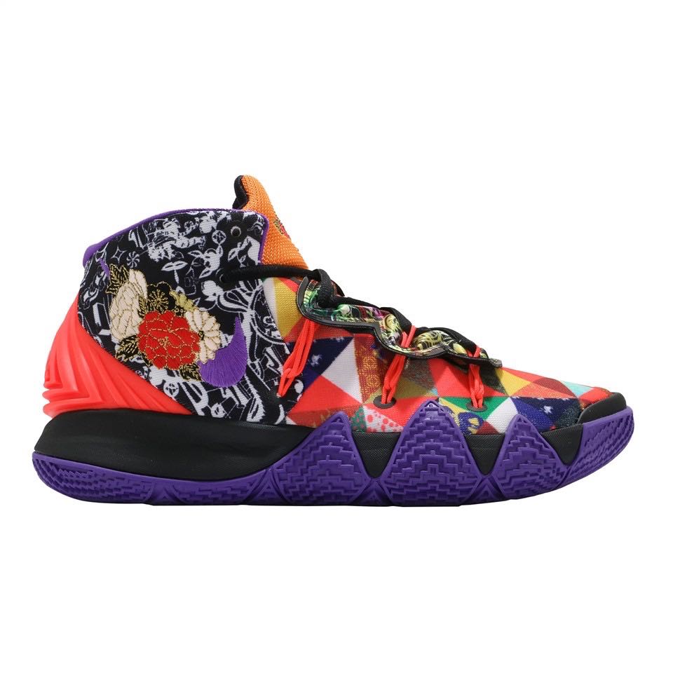 Nike Kyrie Irving 籃球鞋10.5號Kybrid S2 CNY EP 中國新年黑紫紅DD1469-600, 運動休閒, 運動鞋在旋轉拍賣