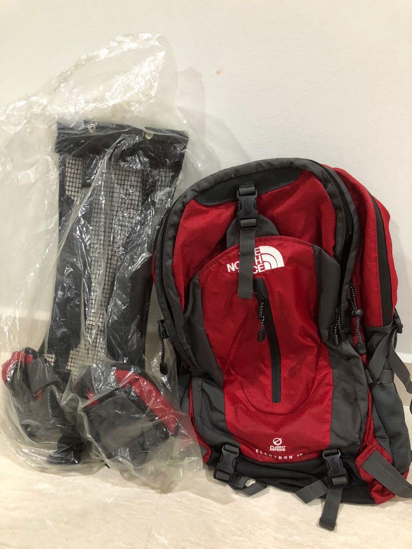 North Face Backpack (red), Men's 