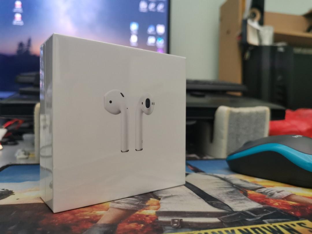 Original Apple AirPods 2 with Charging Case MV7N2ZA A Mobile