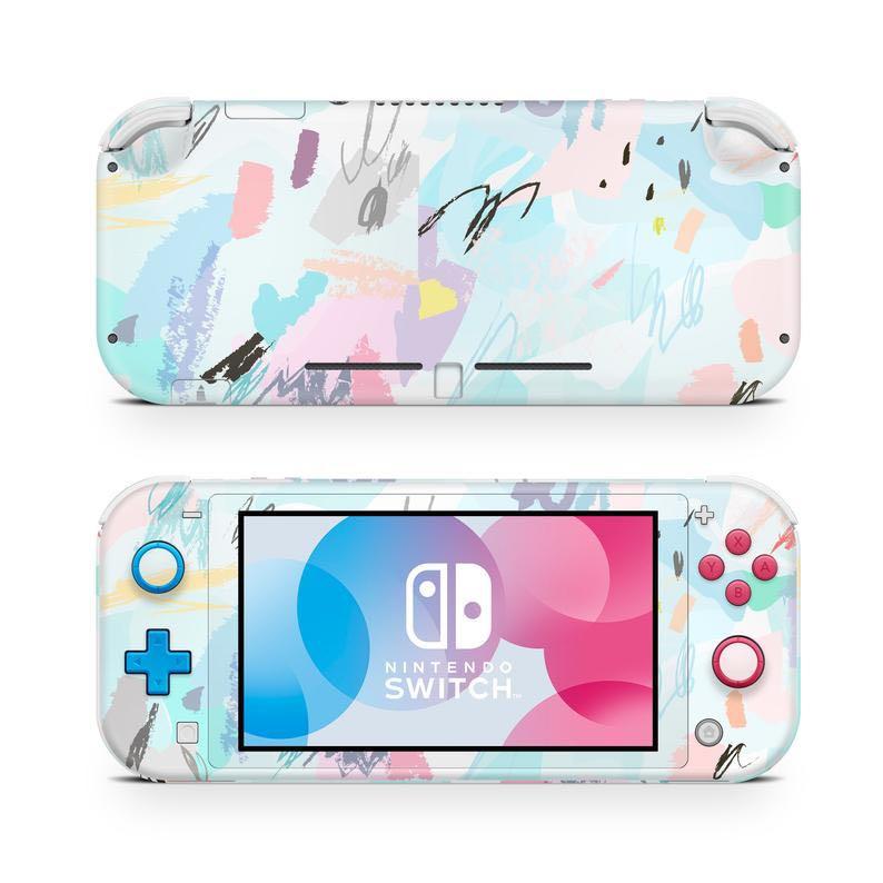 Pastel Scribbles Skin For Nintendo Switch Lite Video Gaming Gaming Accessories Cases Covers On Carousell