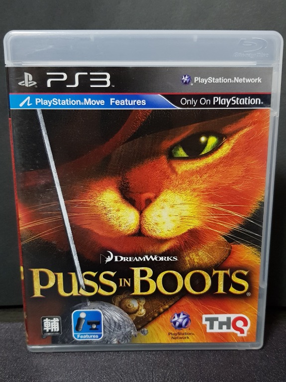 Playstation 3 PS3 Games Puss in Boots Video Gaming Video Games