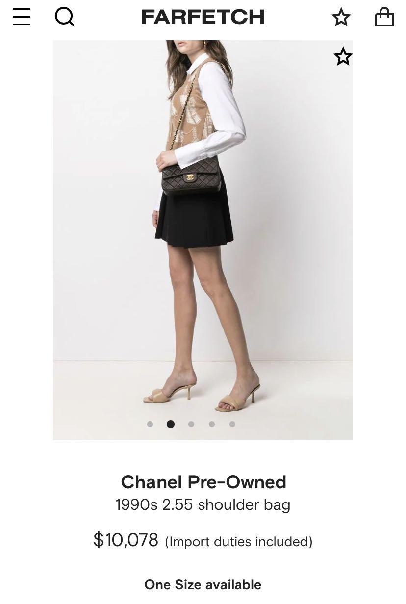 CHANEL Pre-Owned 2.55 Shoulder Bag - Farfetch