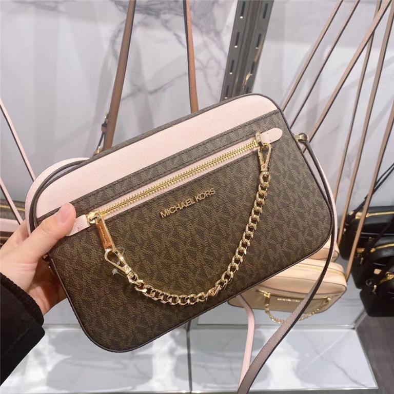 AUTHENTIC Michael Kors Rose Flap Shoulder Bag In Black With Gold Chain,  Luxury, Bags & Wallets on Carousell