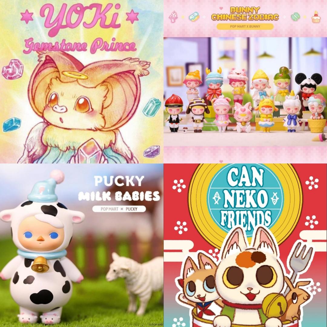 Preorder Confirmed Design Pop Mart Yoki Gemstone Prince Angel Awa Citrine Rose Quartz Pearl Bunny Chinese