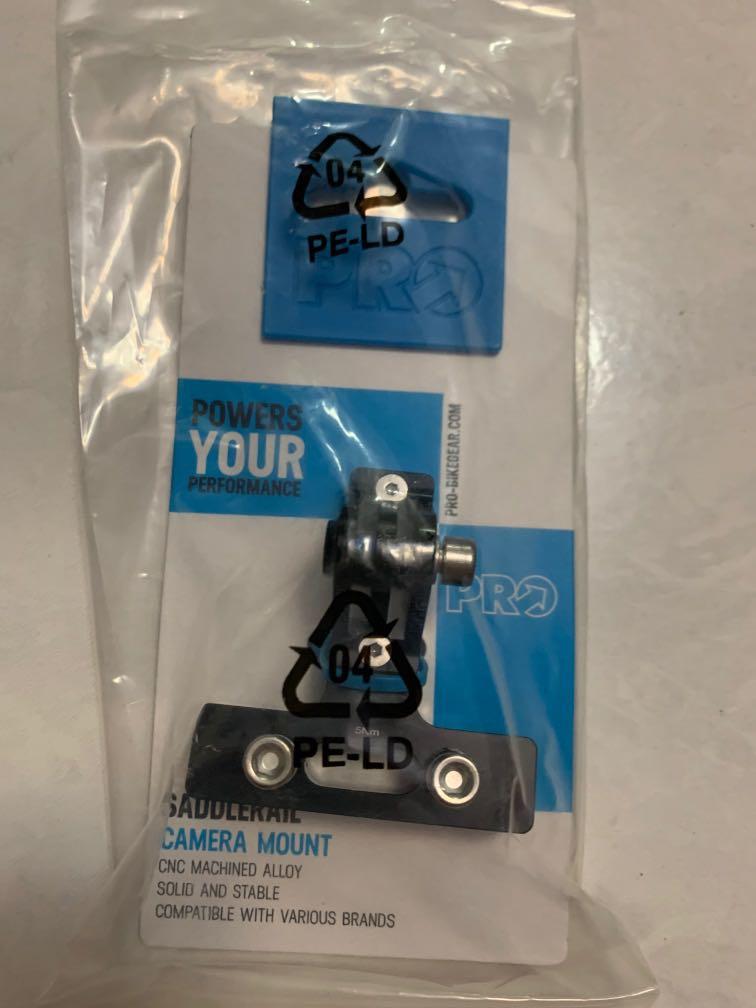 Bnew Shimano Pro Bike Gear Saddle Rail Camera Mount Sports Equipment Bicycles Parts Parts Accessories On Carousell