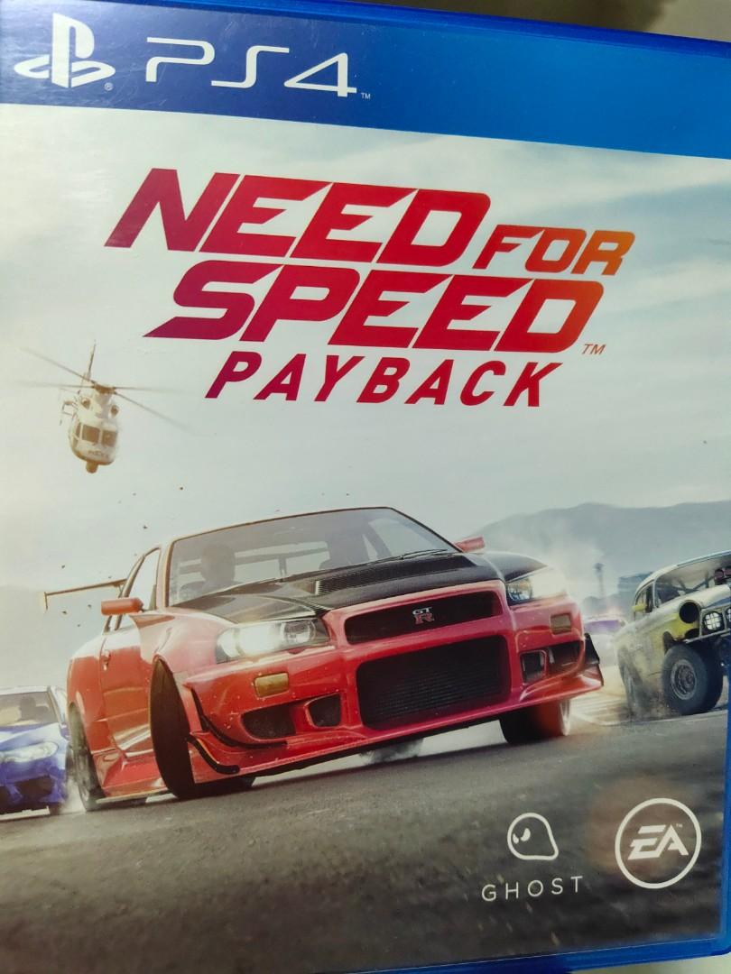 Ps4 Need For Speed Payback極速賽車系列必玩之作ea大廠系列發行值得支持 Ps4 Ps5支援軚盤使用 遊戲機 遊戲機遊戲 Carousell
