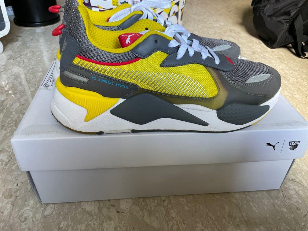 Puma RS X Transformers Bumblebee US11 UK10