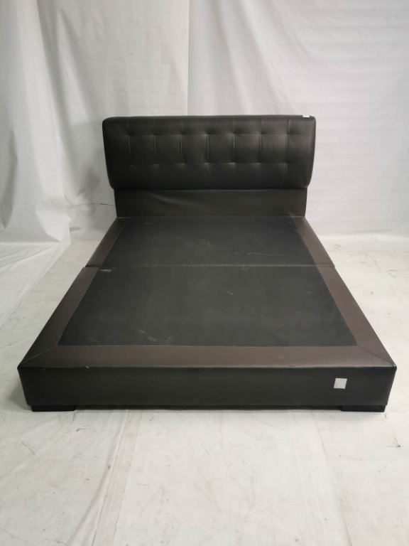 Queen Size Mattress Bedframe With, Brimnes Bed Frame With Storage & Headboard White Luröy