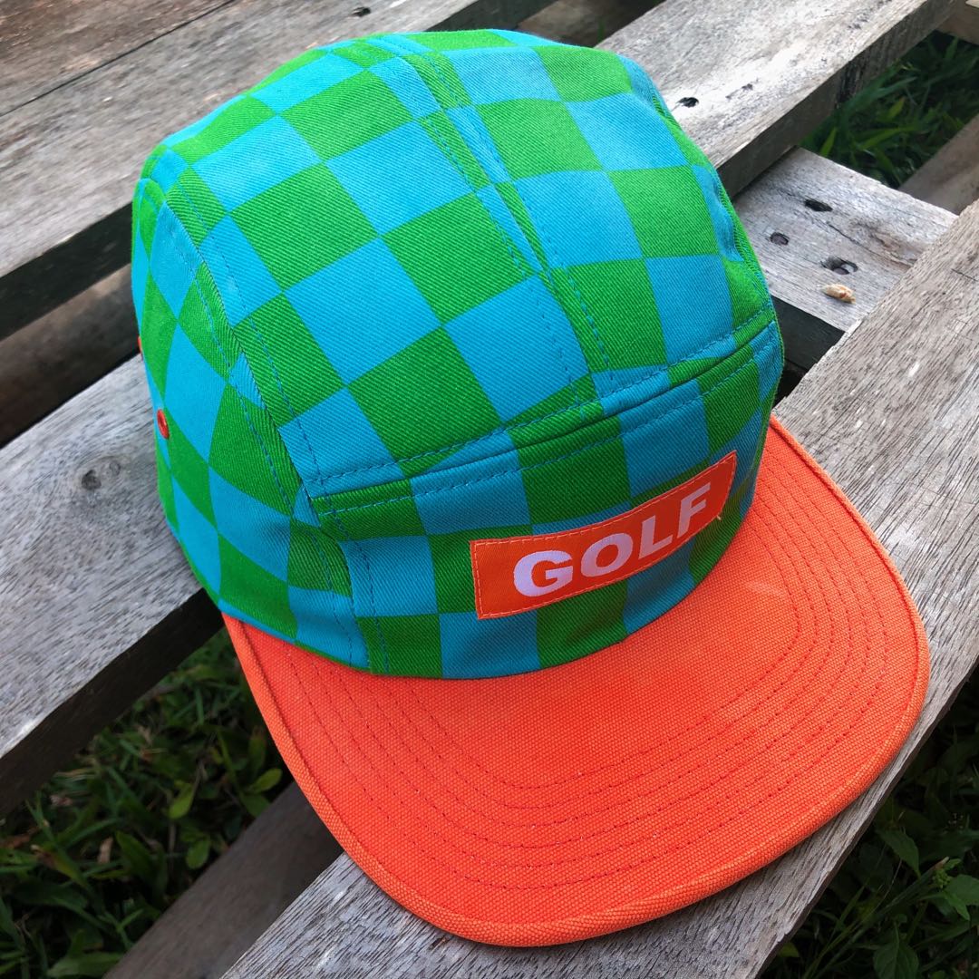 Golf wang outlet checkered hat