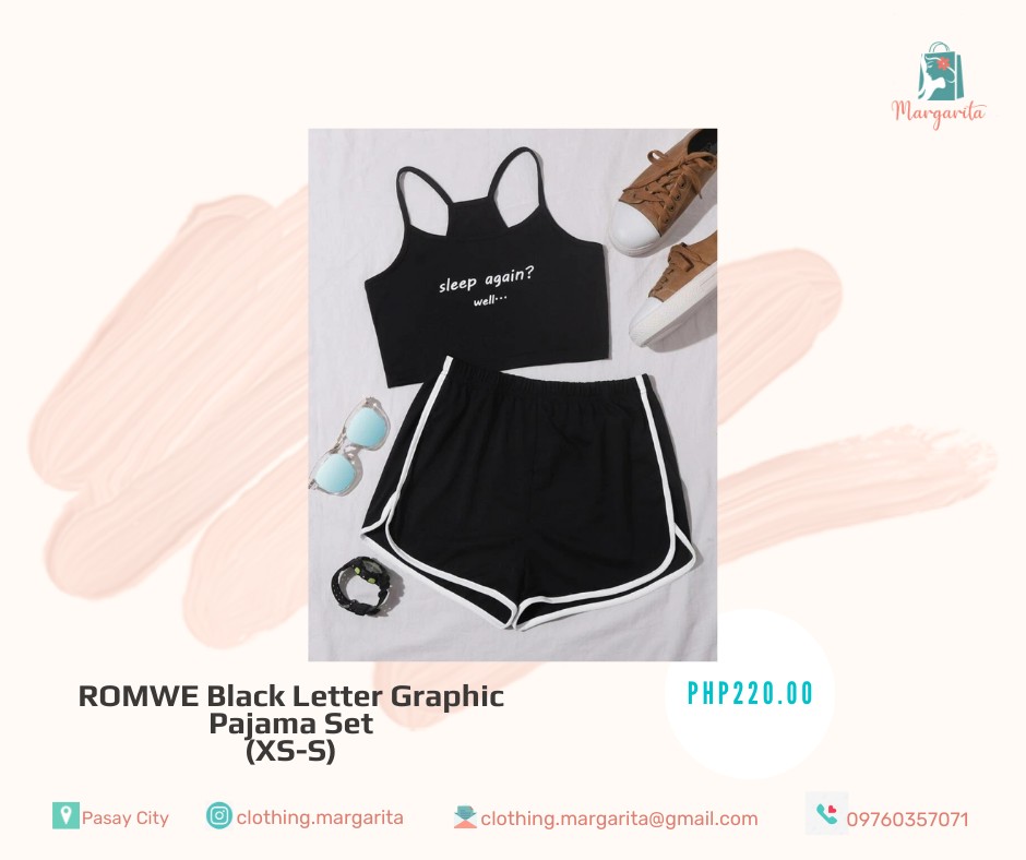 romwe pajama set