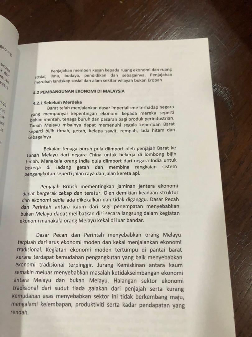 Sejarah Hubungan Etnik Di Malaysia Books Stationery Books On Carousell
