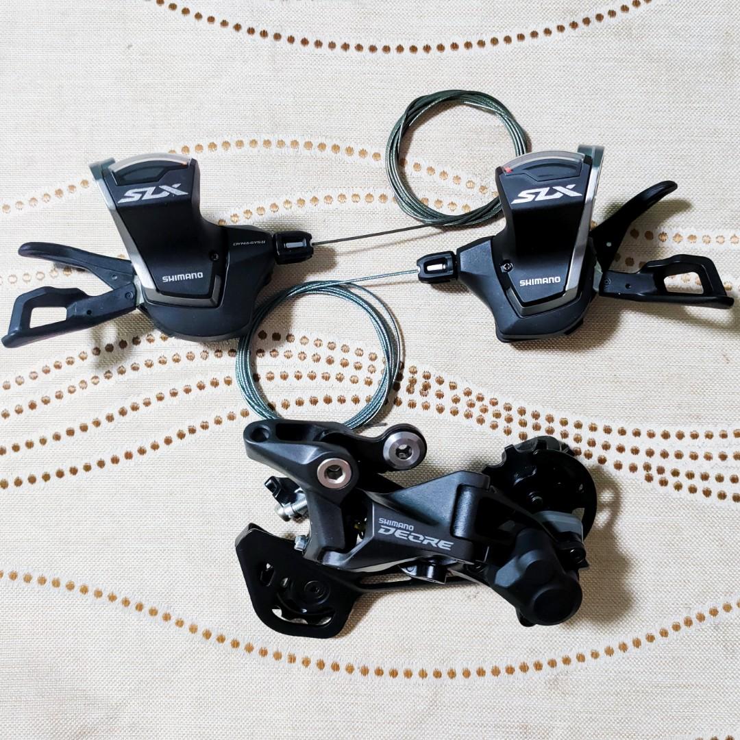 Shimano SLX M7000 11 speeds shifter groupset DEORE M5120 derailleur Sports Equipment Bicycles Parts Parts Accessories on Carousell