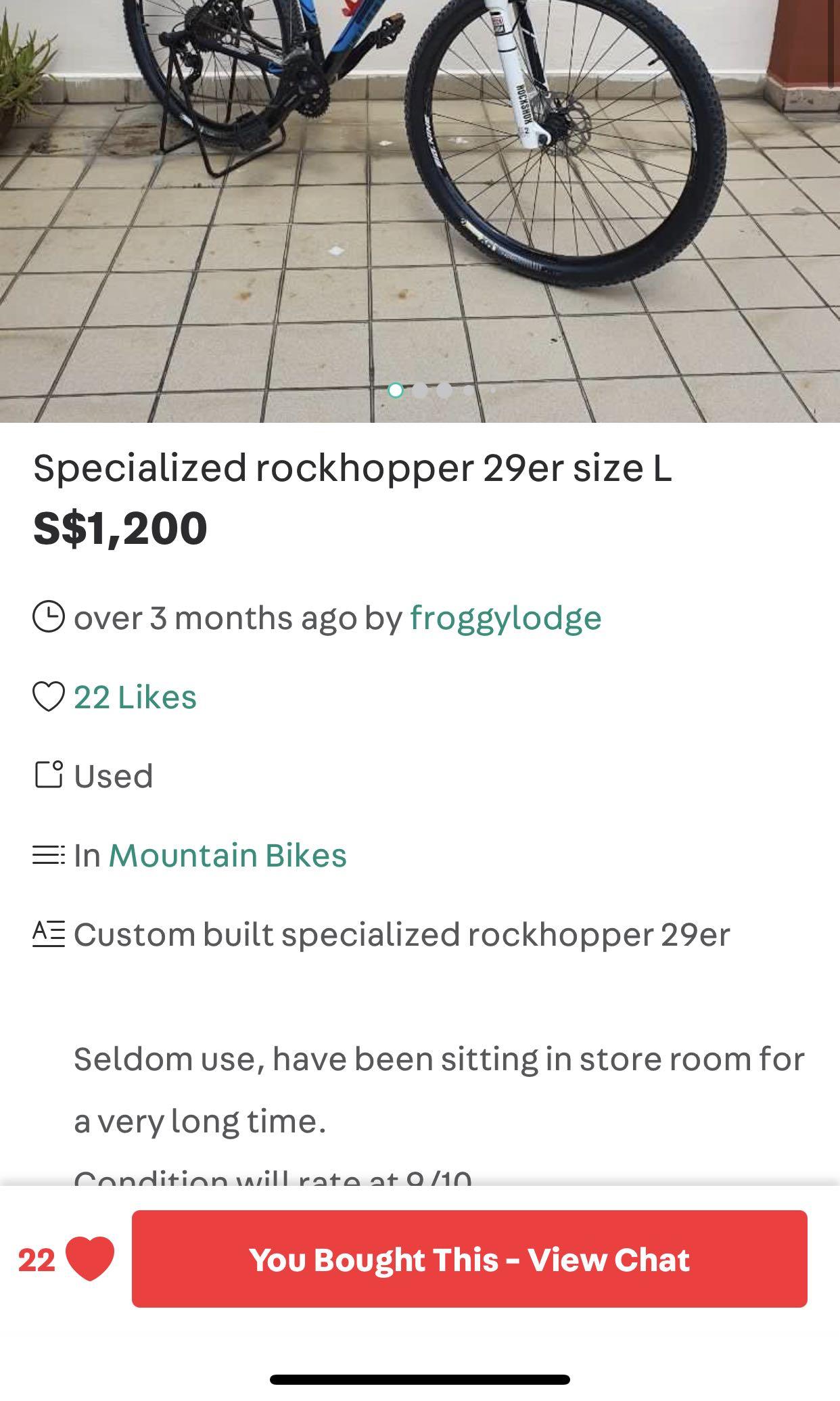 Specialized rockhopper size guide outlet